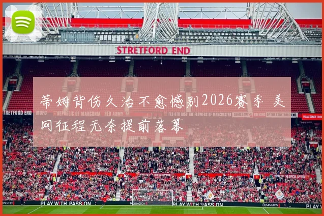 蒂姆背伤久治不愈憾别2026赛季 美网征程无奈提前落幕